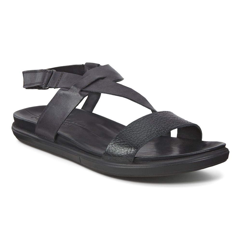 Sandalias Mujer - ECCO Simpil Flat - Negros - UMF657810